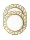 La Doublej Soup Plates Set Of 2 In Green