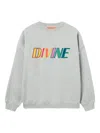 La Doublej Off Court Divine-embroidered Sweatshirt In Gray