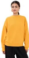 La Doublej Off Court Sweatshirt Solid In Solid