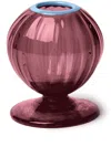 La Doublej Onion Glass Vase In Purple