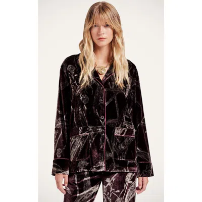 La Doublej Pajama Shirt In Brown