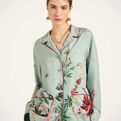 La Doublej Pajama Shirt In Multi