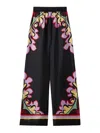 La Doublej Palazzo Pant In Black