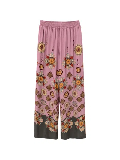 La Doublej Palazzo Pants In Pink