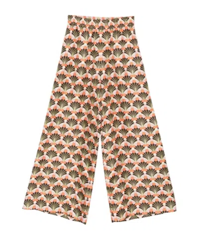 La Doublej Palazzo Pants In Brown