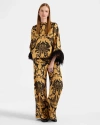 La Doublej Palazzo Pants In Cherubs Gold