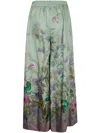 La Doublej Palazzo Pants In Heath Placée