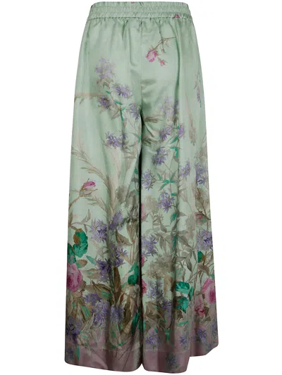La Doublej Palazzo Pants In Heath Placée