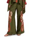 La Doublej Palazzo Pants Kerylos Placee In Green