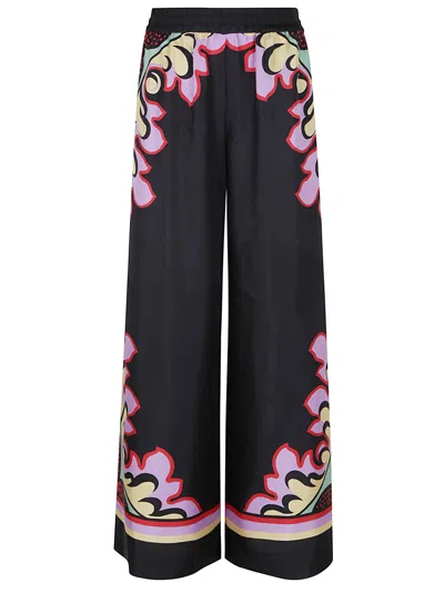 La Doublej Palazzo Pants (placée) In Black