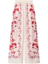 La Doublej Palazzo Pants In White