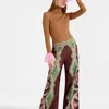 La Doublej Palazzo Pants In Portal Placée Brown