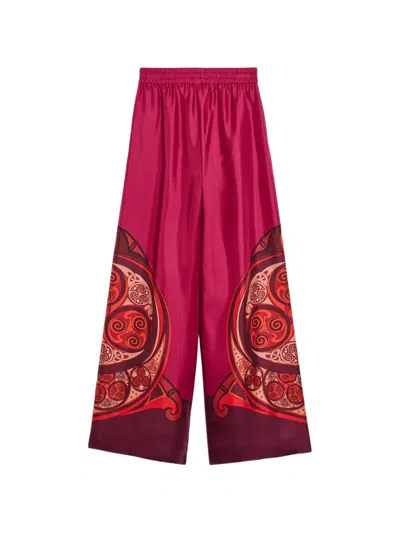 La Doublej Palazzo Pants In Multi