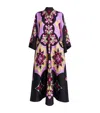 La Doublej Palazzo Print Magnifico Maxi Dress In Multi
