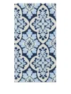 La Doublej Palazzo-print Napkin (set Of Two) In Blue