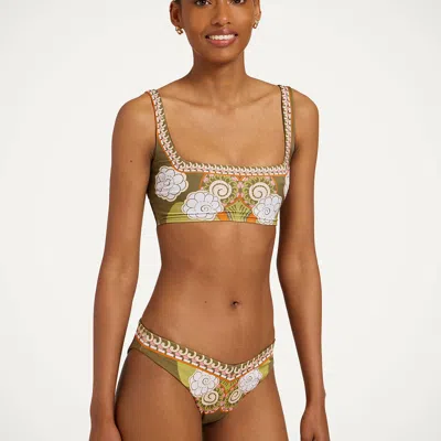La Doublej Pammy Bikini Top In Multi