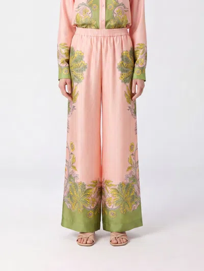 La Doublej Pants Woman Color Pink In Multi