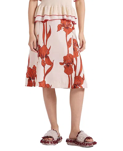 LA DOUBLEJ LA DOUBLEJ PAREO MIDI SKIRT