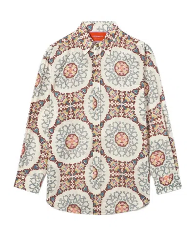 La Doublej Patterned Shirt In Multi