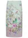 La Doublej Pencil Skirt In Heath Placée Mint