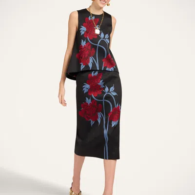 La Doublej Pencil Skirt In Multi