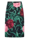 La Doublej Pencil Skirt In Black
