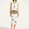La Doublej Pencil Skirt In White