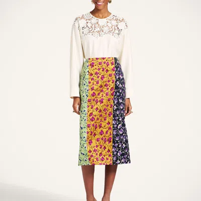 La Doublej Pencil Skirt In White