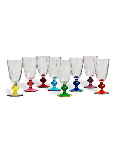 La Doublej Perfetto Wine Glasses Set Of 8 In Transparent