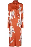 La Doublej Perry Street Dress In Brown