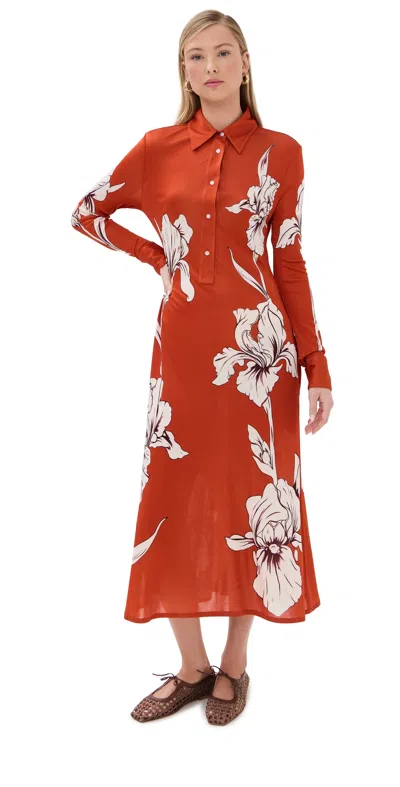 LA DOUBLEJ PERRY STREET DRESS IRIS PLACEE