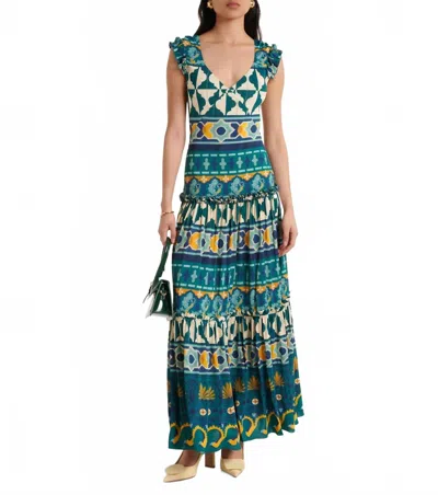 La Doublej Pimento Dress In Casareale In Multi