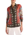 La Doublej Placee Nucleus Shirt In Brown
