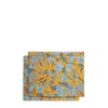 La Doublej Placemat Set Of 2 In Lilium Zafferano