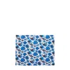La Doublej Placemat Set Of 2 In Wildbird Blu Small