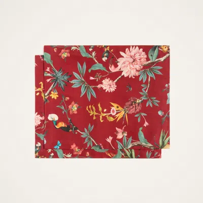 La Doublej Placemats Set Of 2 In Red