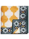 La Doublej Plaza Linen Tablecloth (180cm X 350cm) In Yellow