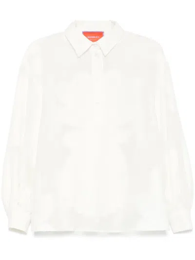 La Doublej Poet Bluse In Weiss