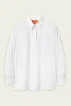 La Doublej Poet Shirt In Solid White In White