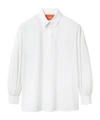 La Doublej Poet Shirt In Solid White In White