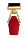 La Doublej Portal Brooch In Gold