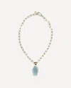 La Doublej Portal Chain Necklace In Blue