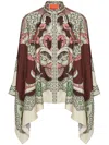 La Doublej Foulard Shirt In Braun