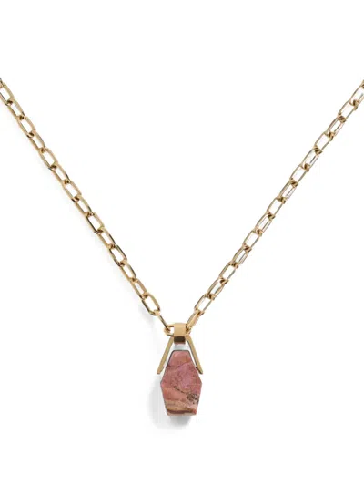 La Doublej Portal Rhodonite Necklace In Multi