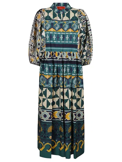 La Doublej Portofino Dress In Multicolour
