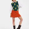 La Doublej Portrait Mini Skirt In Solid Rust