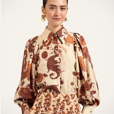 La Doublej Pouf Shirt In Multi