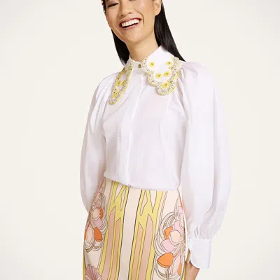 La Doublej Pouf Shirt In White