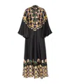 La Doublej Magnifico Silk Dress In Green