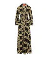 La Doublej Long Camerino Dress In Black